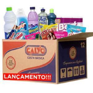 CESTA DE HIGIENE E LIMPEZA CLEAN - LANÇAMENTO