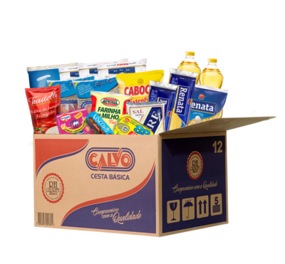 cesta básica begônia premium