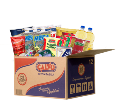 cesta básica begônia - calvo