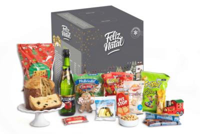 CESTA DE NATAL - KIT CROMO - CALVO