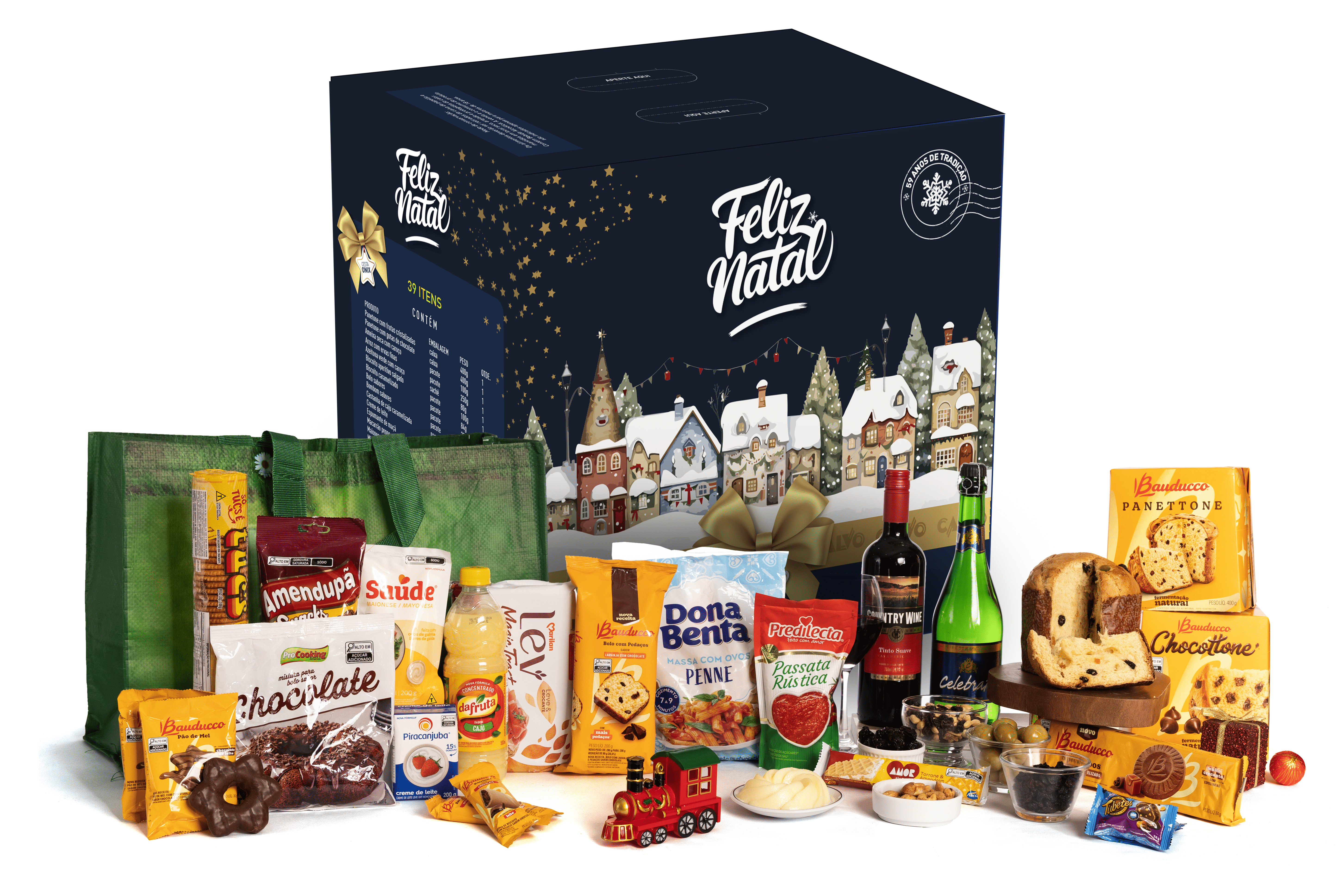 CESTA DE NATAL - KIT ONIX - CALVO