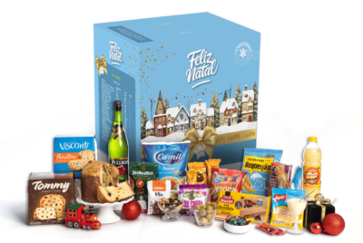 CESTA DE NATAL - KIT BRILHANTE - CALVO