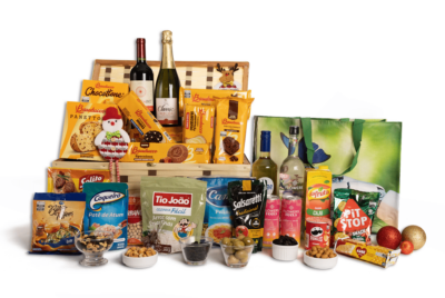 CESTA DE NATAL - KIT DIAMANTE - CALVO