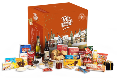 CESTA DE NATAL - KIT TOPÁZIO - CALVO