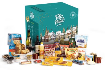 CESTA DE NATAL - KIT TURQUESA - CALVO