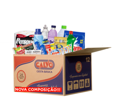 CESTA DE HIGIENE E LIMPEZA CLEAN MASTER - NOVA COMPOSIÇÃO