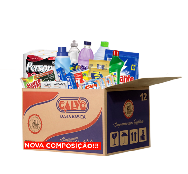 CESTA DE HIGIENE E LIMPEZA CLEAN MASTER - NOVA COMPOSIÇÃO