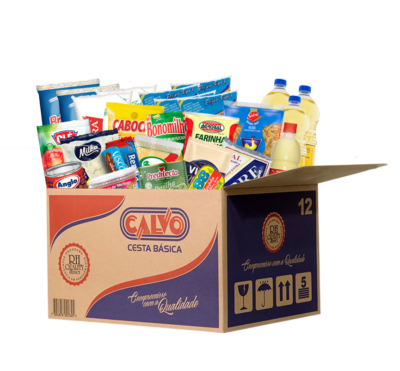 CESTA BÁSICA TULIPA CALVO