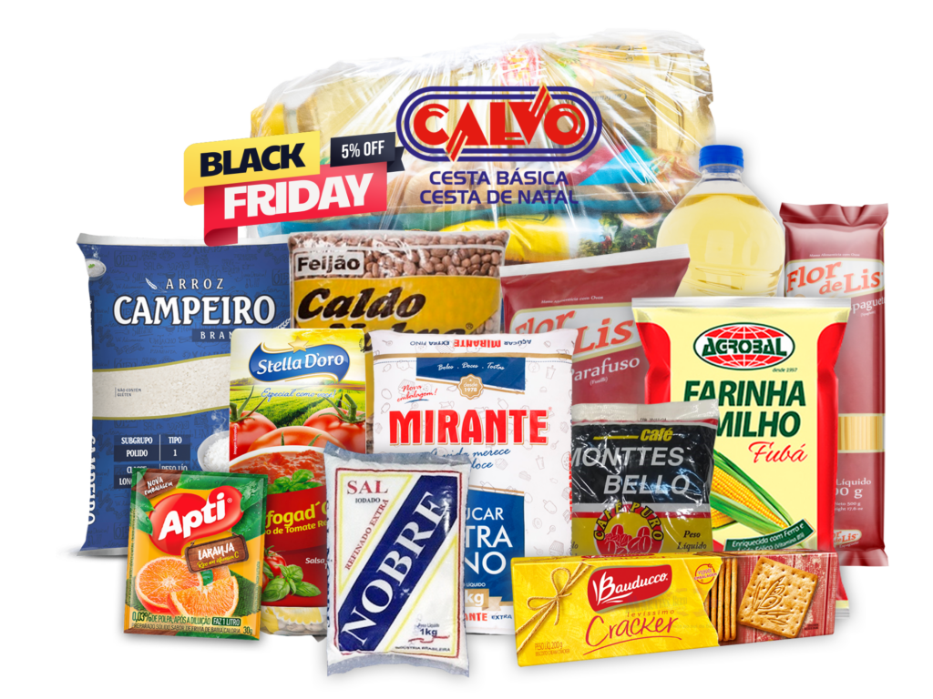 Cesta básica solidária por apenas R$ 41,80